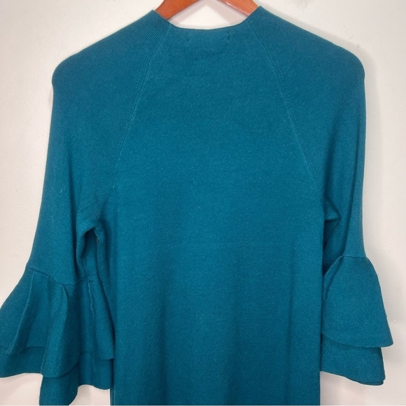 Anthropologie Claudette Ruffled Sweater Dress Size Medium - Picture 10 of 14